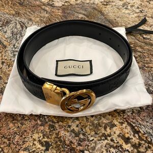 Gucci Leather Belt